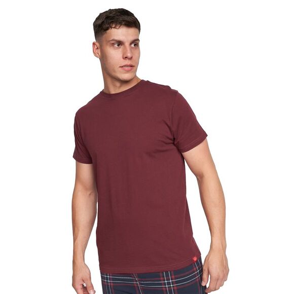 Duck and Cover Mens Callister Pajama Set / Burgundy - Picture 5 of 8